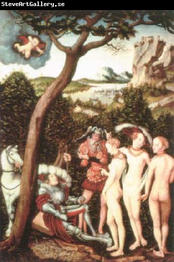 CRANACH, Lucas the Elder the judgment of paris